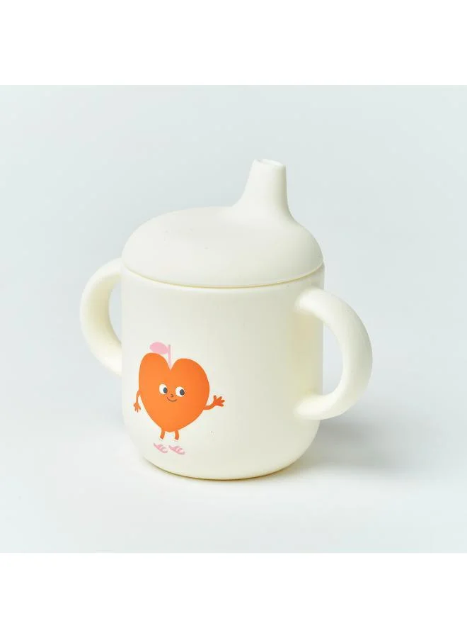 SUNNY LIFE Sippy Cup Poppy the Peach Cream